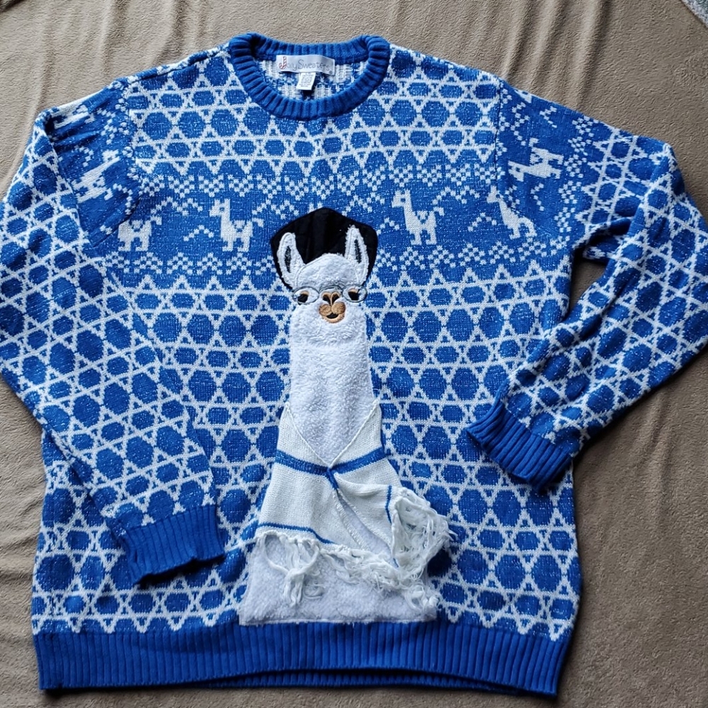 Holiday Llama Sweater